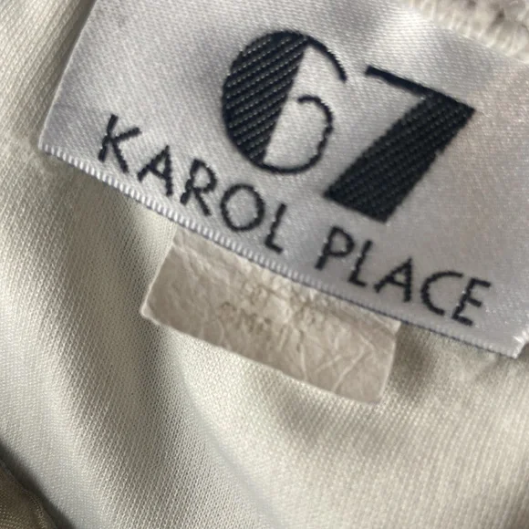 Vintage Y2K Abstract Floral Crackle Sheer Maxi Skirt Size S - Picture 5 of 5